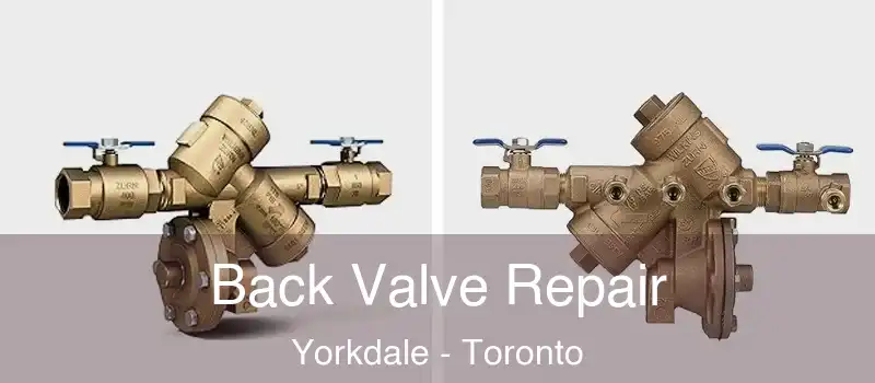 Back Valve Repair Yorkdale - Toronto