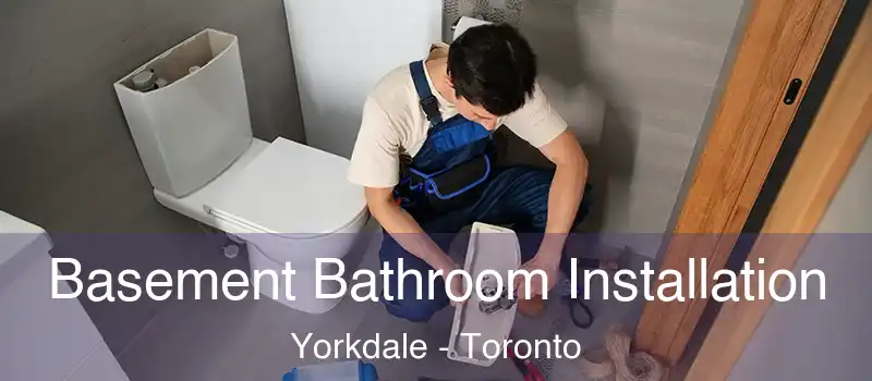  Basement Bathroom Installation Yorkdale - Toronto