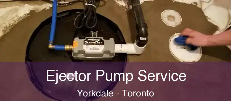 Ejector Pump Service Yorkdale - Toronto