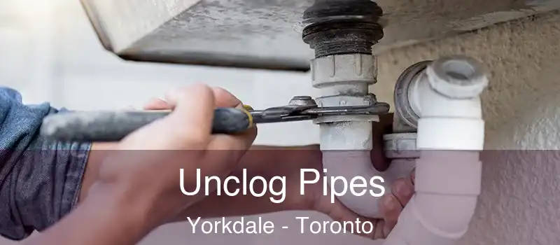 Unclog Pipes Yorkdale - Toronto