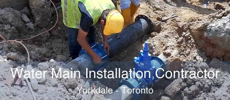  Water Main Installation Contractor Yorkdale - Toronto